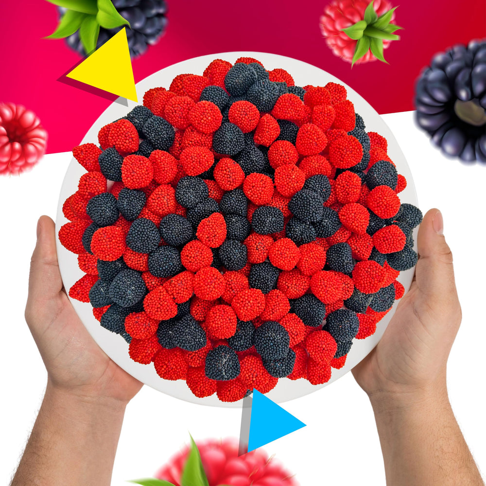 LAETAFOOD bulk berry gummies for gifts and parties.