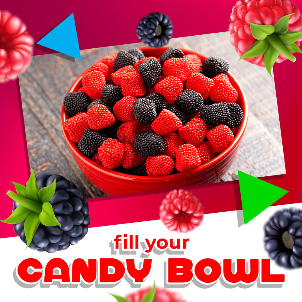 LAETAFOOD crunchy nonpareil-coated gummies top ice cream desserts.