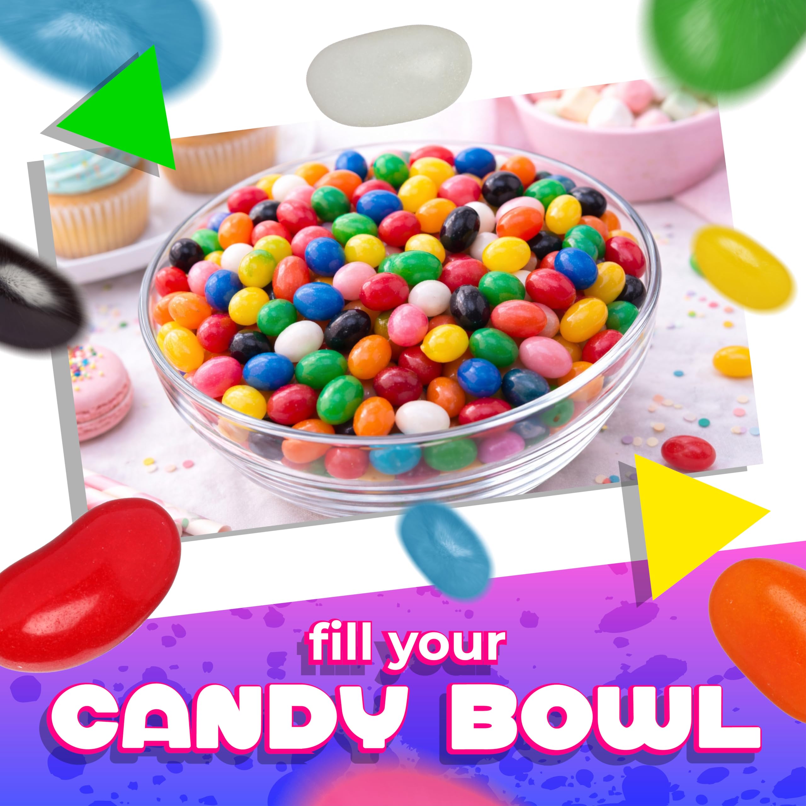 LAETAFOOD jelly beans for dessert decorating and toppings.