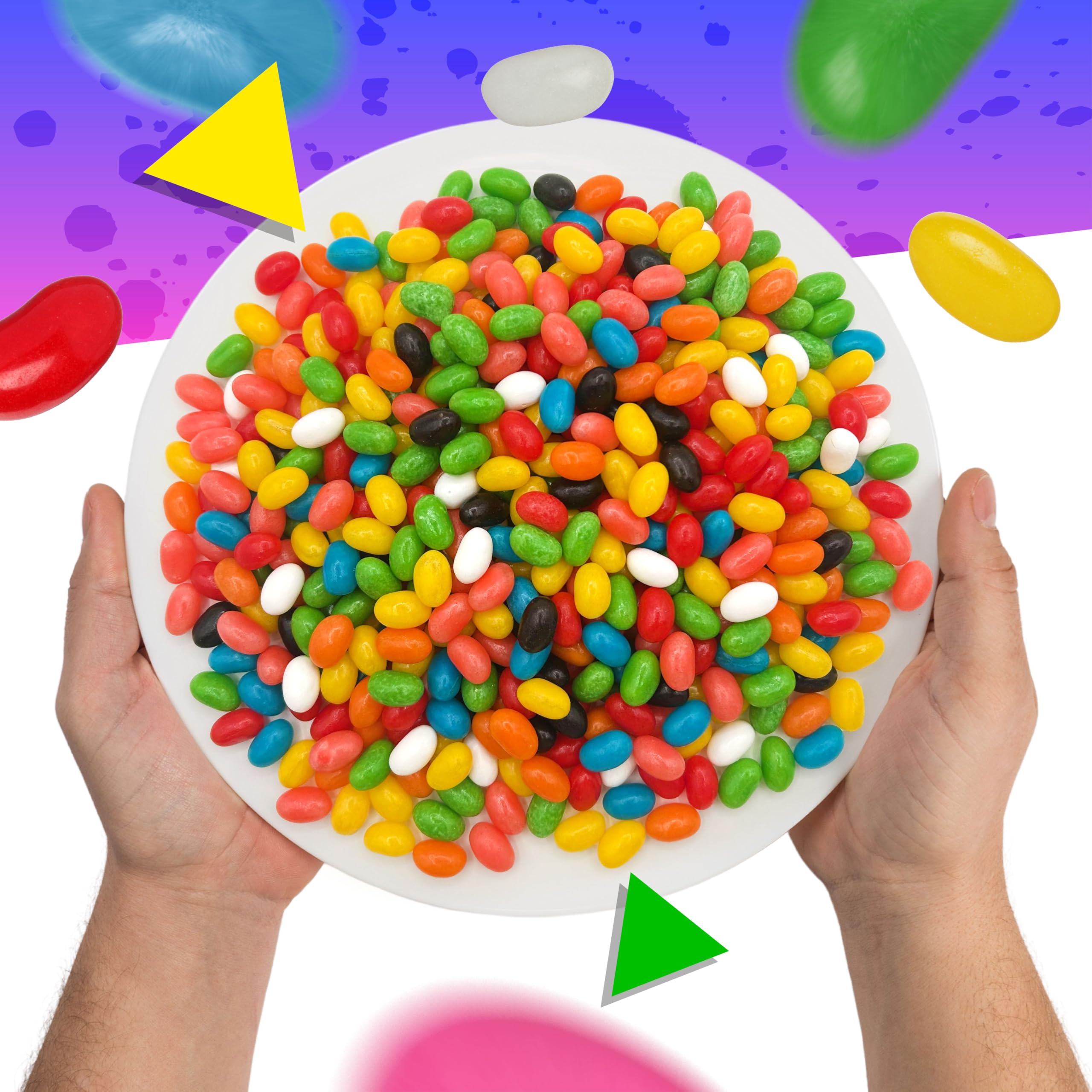 LAETAFOOD jelly beans in Easter baskets provide nostalgic charm.