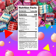 LAETAFOOD Mexican chewing gum fruit flavor pouches for a tasty flavor switch