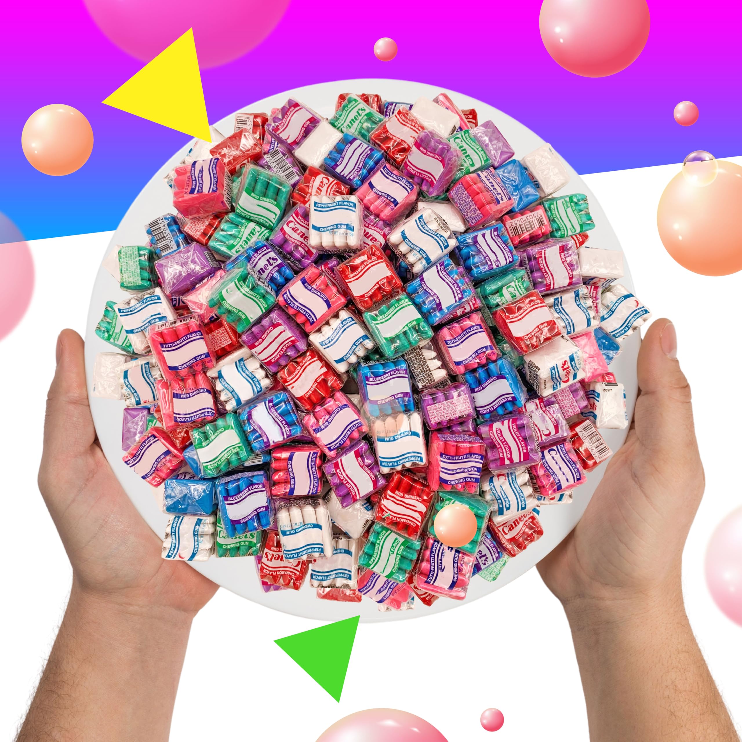 LAETAFOOD Mexican chewing gum individually wrapped for grab-and-go convenience
