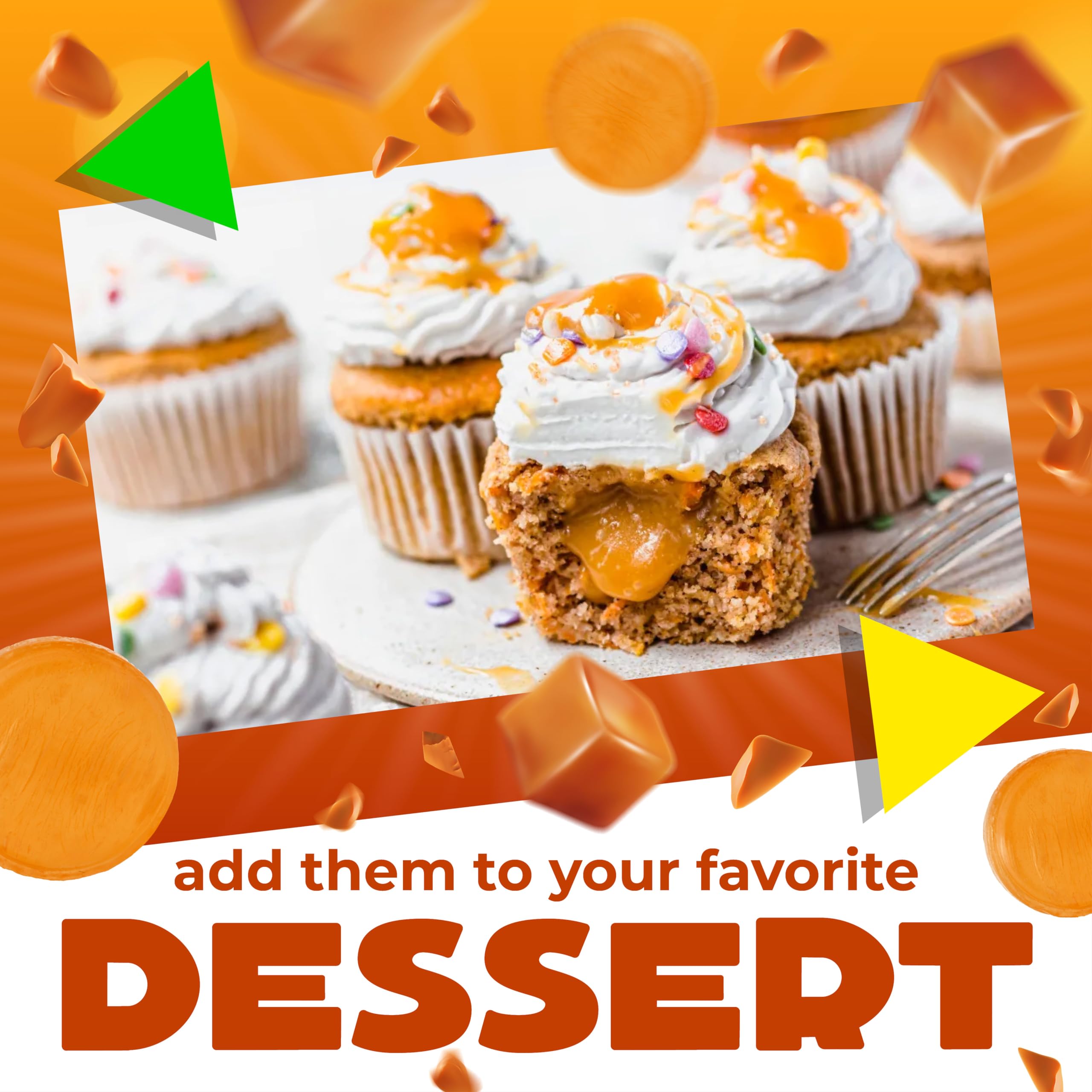 LAETAFOOD Office bowls filled with butterscotch candy brighten breakrooms.