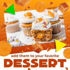 LAETAFOOD Office bowls filled with butterscotch candy brighten breakrooms.