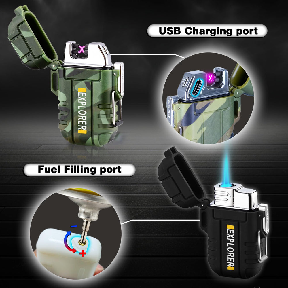 Laffizz jet flame torch delivers a 1.8-inch flame for bold burns.