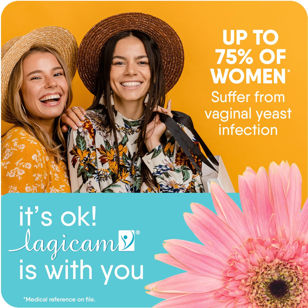 Lagicam V 4% miconazole nitrate active ingredient highlighted for antifungal care