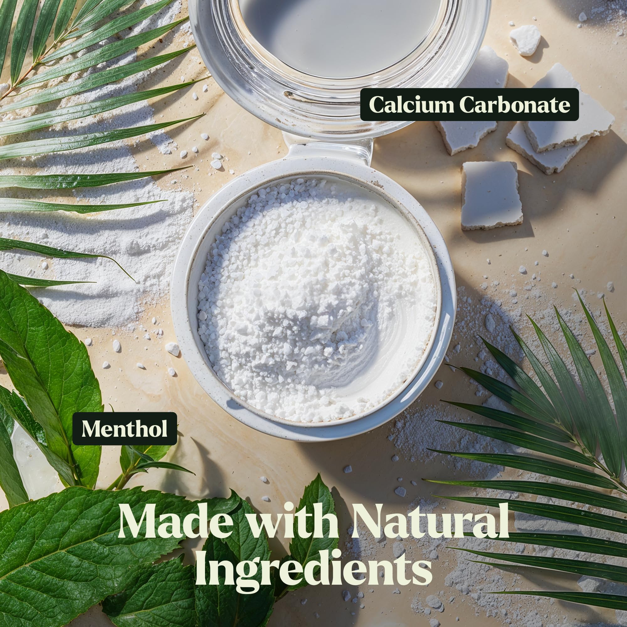 Lagunamoon Teeth Whitening Powder application steps demonstrate an easy brushing routine.