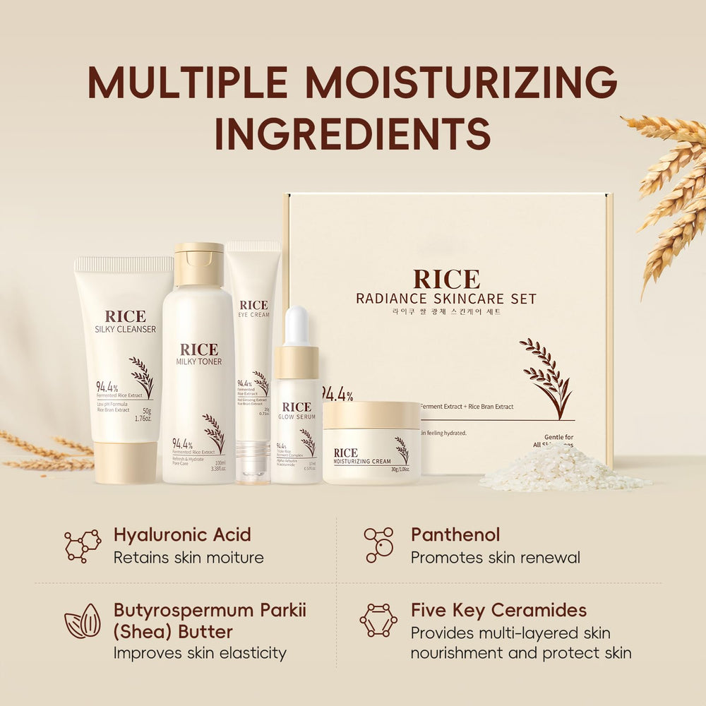 Laikou Skincare Set Gift Pack presents a versatile routine