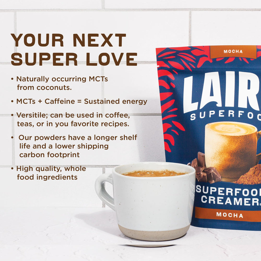 Aquamin algae adds minerals to morning coffee with Laird Superfood