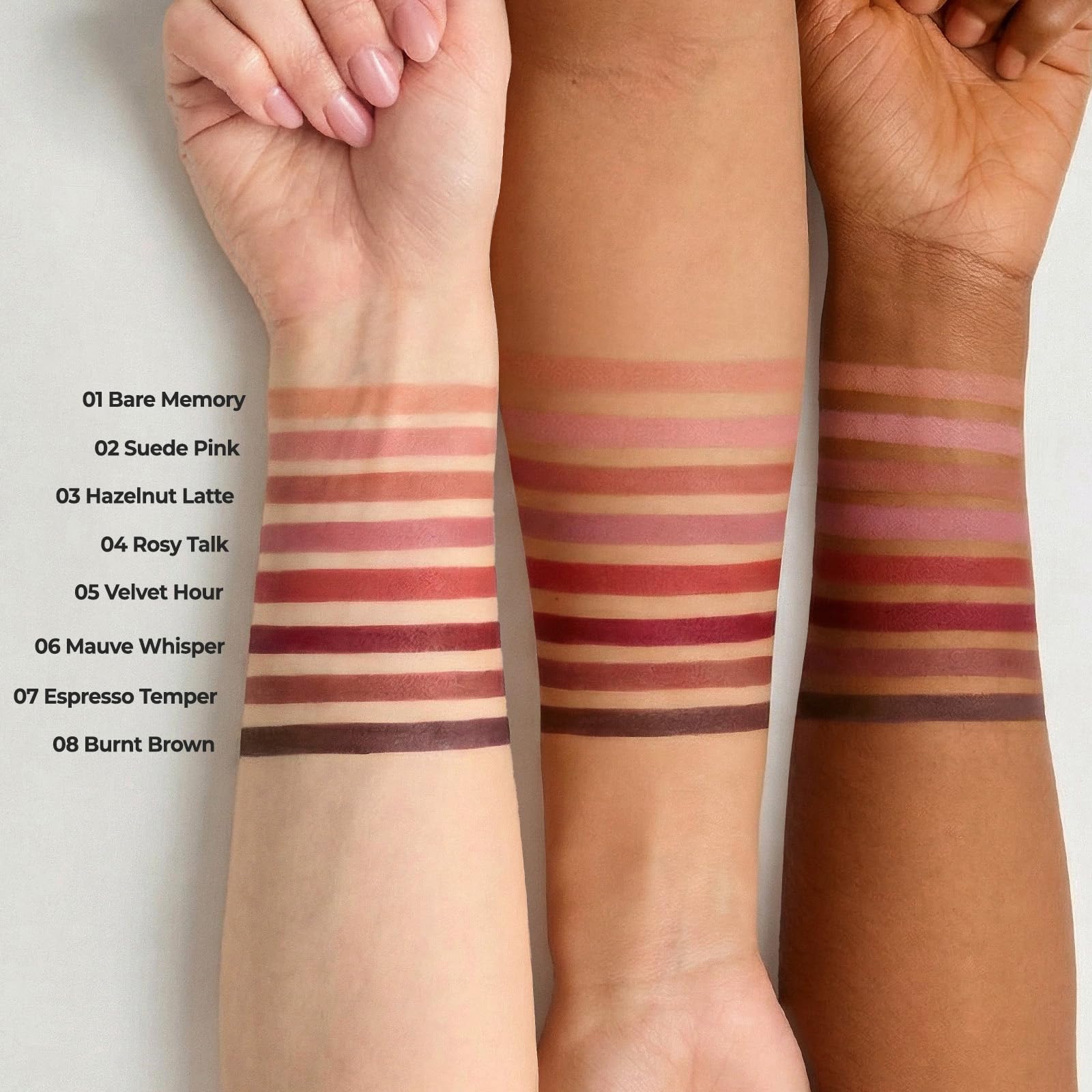 Laka Lip Liner Bold color expression and self expression.
