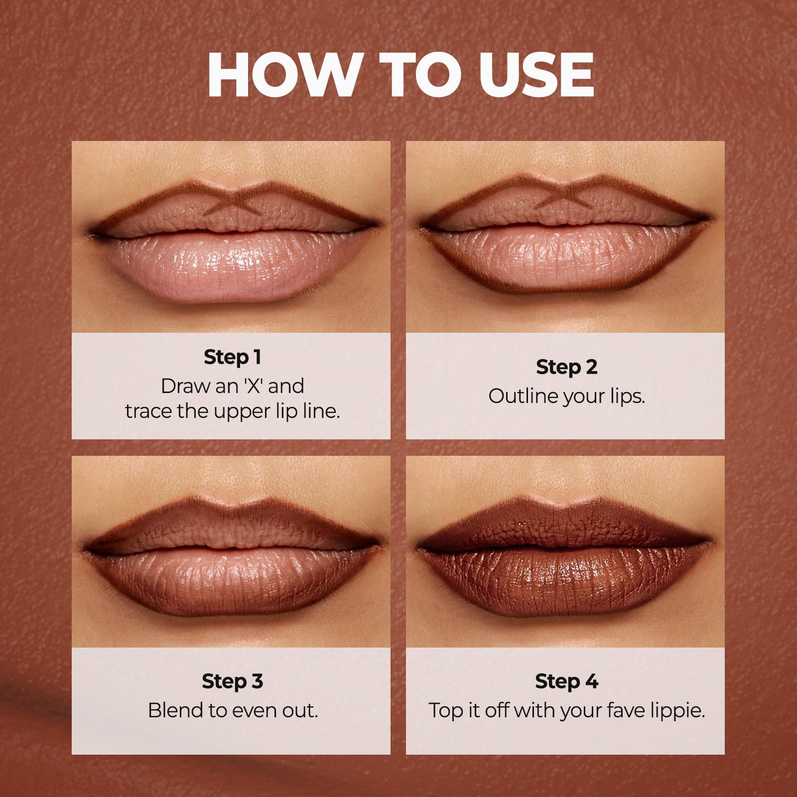Laka Lip Liner Travel size compact packaging for on the go.