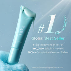 Laka Soothing Prep Lip Mask with menthol cooling for refreshed lips
