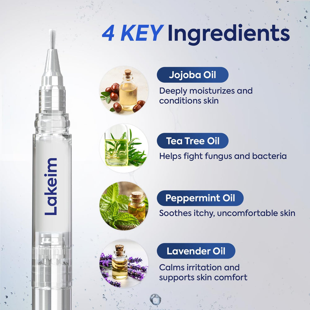 Lakeim 3-pens bundle enabling precise daily application for consistent nail care.