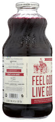 Lakewood Blueberry Juice glass hero-shot, inviting a fruity, BPA-free refreshment.