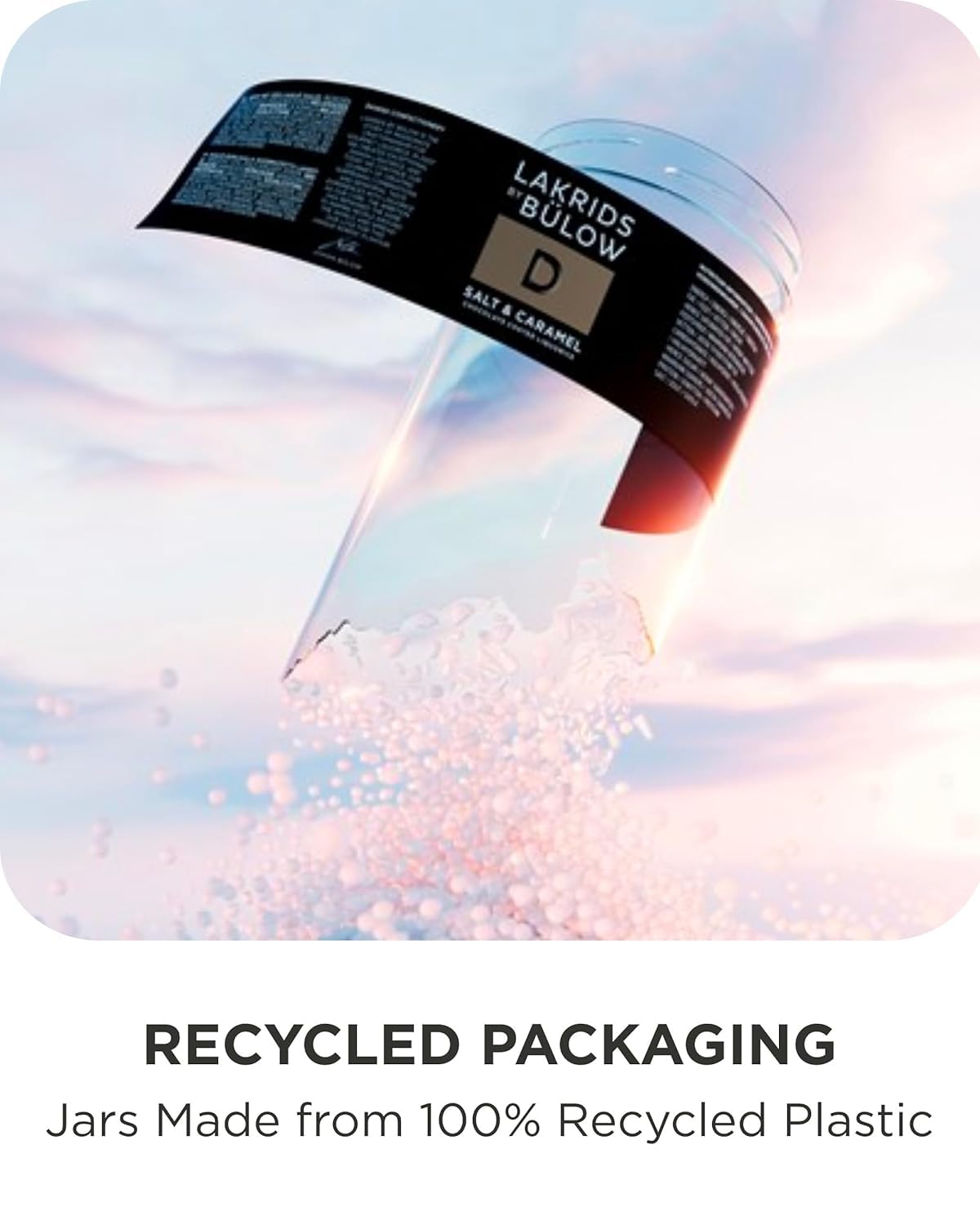 LAKRIDS BY BÜLOW packaging is gift-ready for sharing.