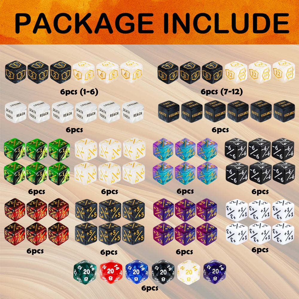 LAMJAM 20mm d20 dice included for diverse gameplay options.