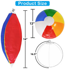 Lamnhin kids pool beach balls for safe inflatable play and sunny days.