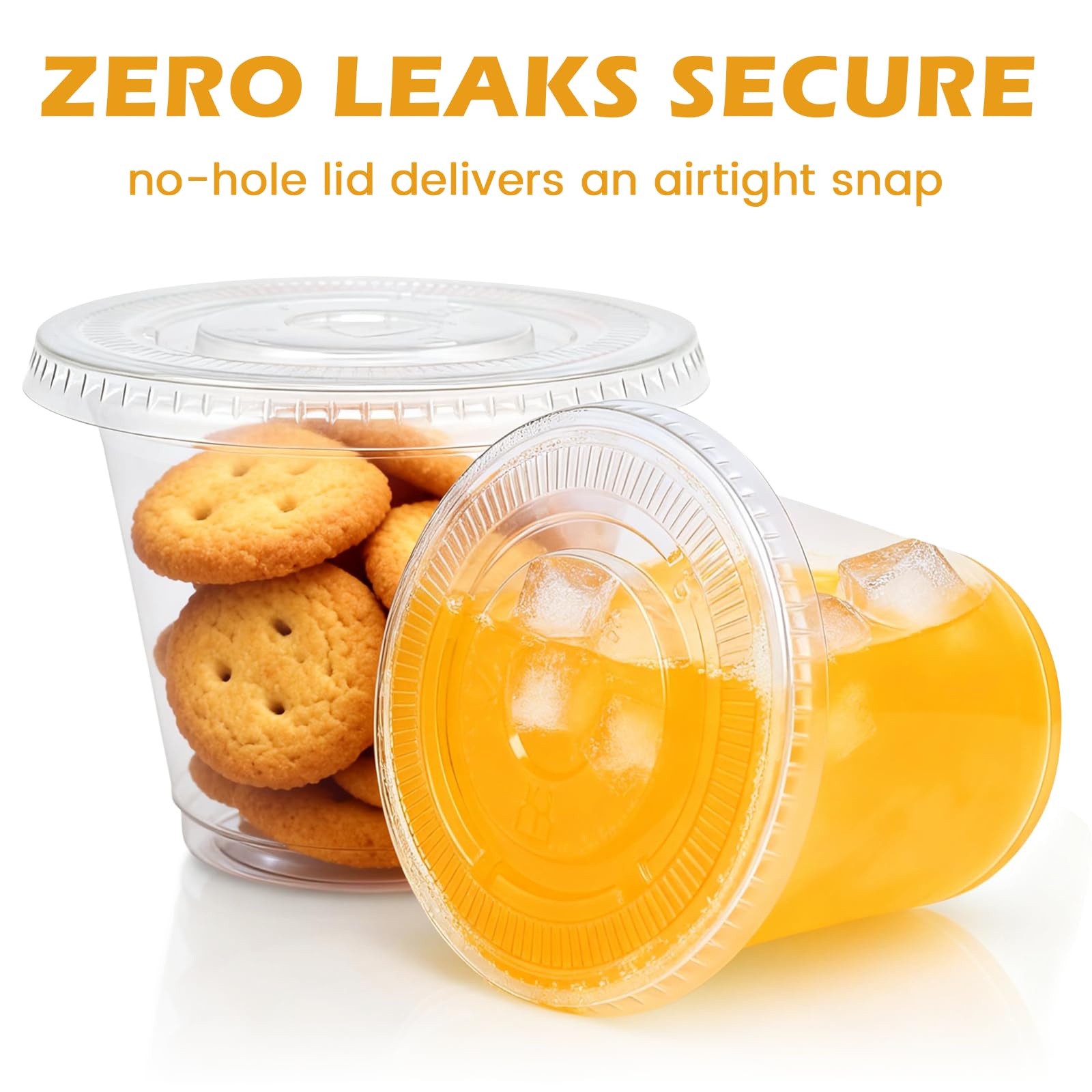 Lamosi flat lid no-hole seal close-up demonstrates airtight protection
