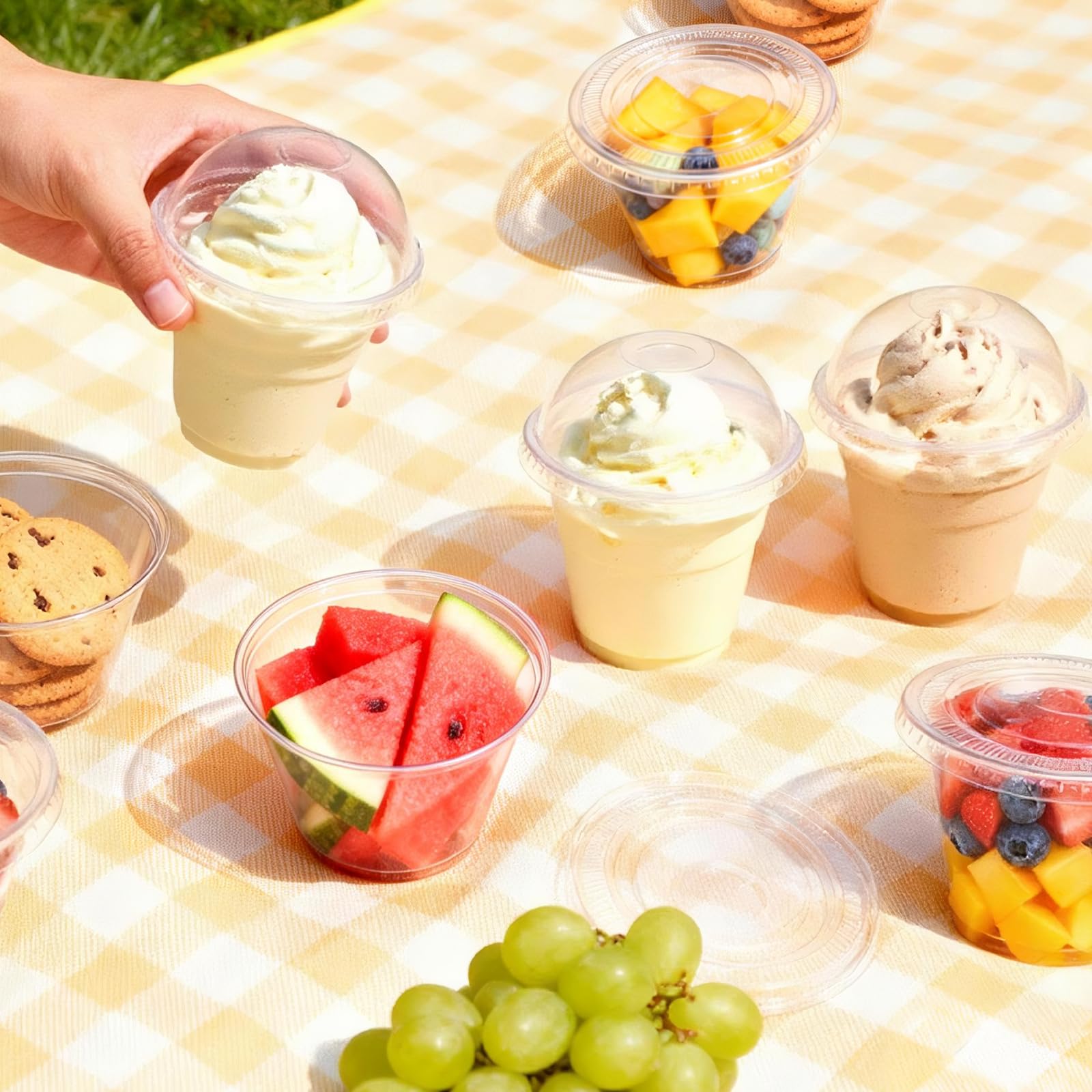 Lamosi table-ready cups show stable wobble-free arrangement
