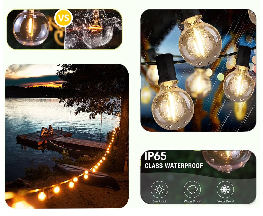 Lampat wedding venue string lights providing elegant backdrop for ceremonies.