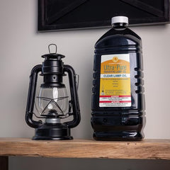 Lamplight Ultra-Pure Lamp Oil ready for emergency lighting indoors