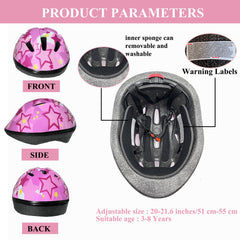 Lamsion protective gear set includes knee, elbow, and wrist pads for full protection