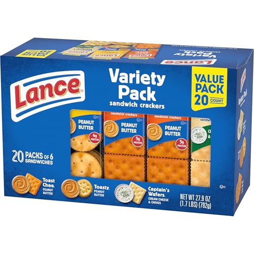 Lance brand history banner showing over 100 years of snacking