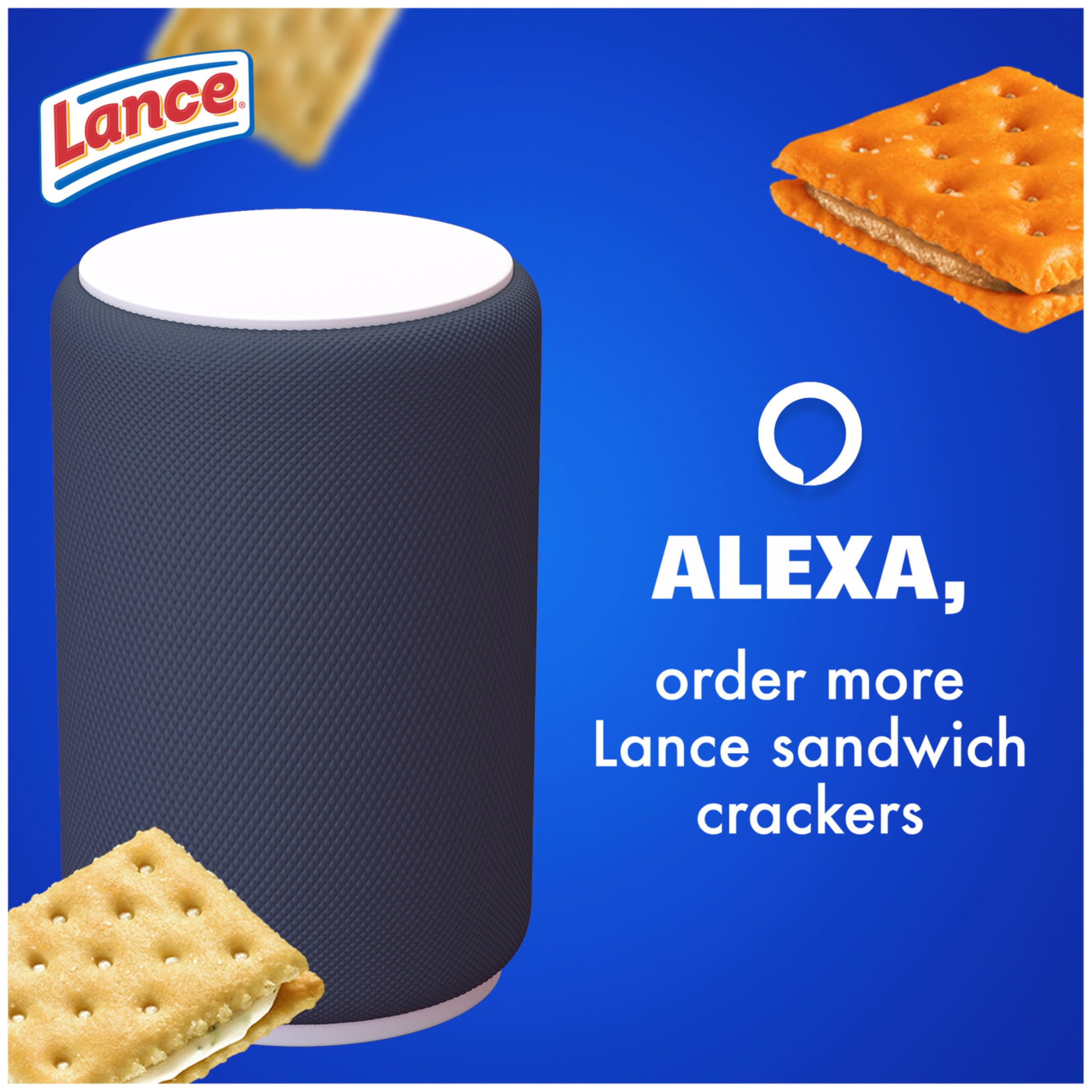 Lance Captain's Wafers Cream Cheese & Chives Pack front view