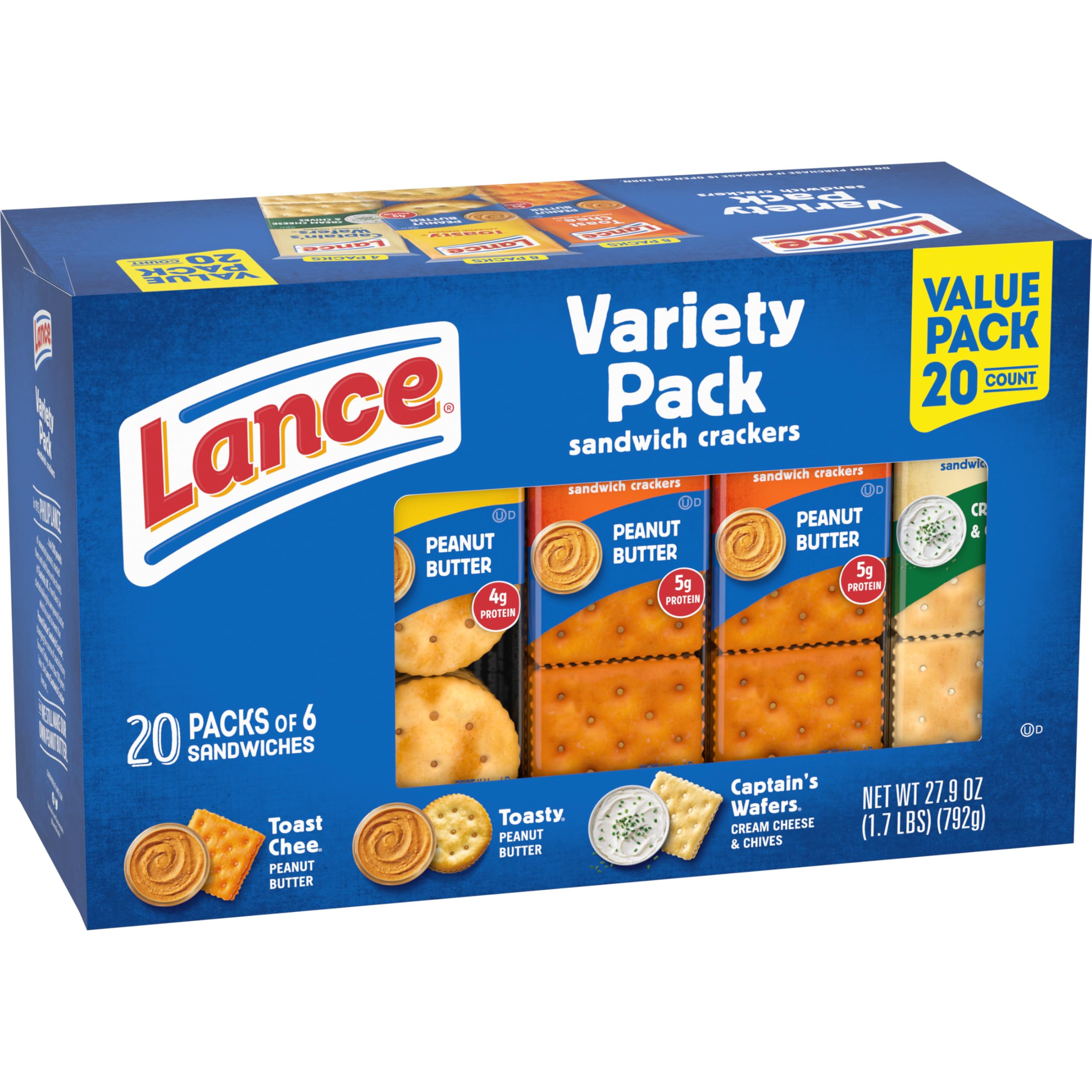 Lance family enjoys variety pack at desk