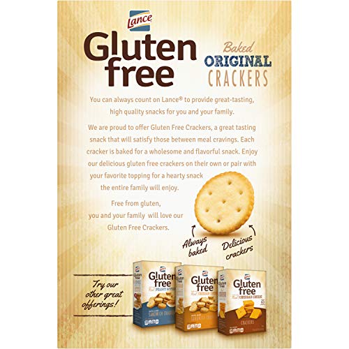 Lance Gluten Free Crackers Cheese Board Idea image suggests pairing with meats and dips.