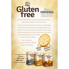 Lance Gluten Free Crackers Cheese Board Idea image suggests pairing with meats and dips.