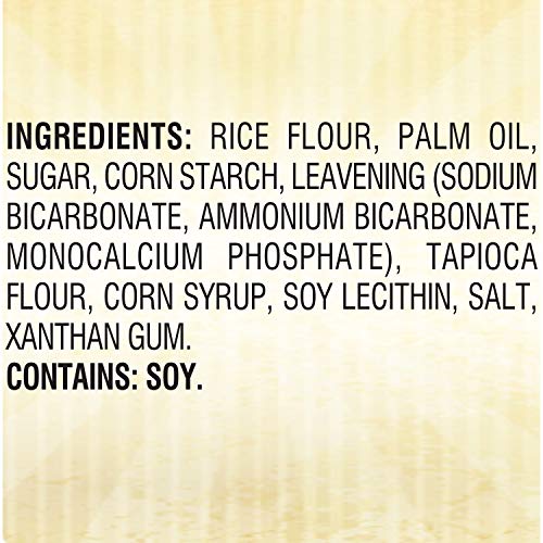 Lance Gluten Free Crackers Oven Baked Snack closeup emphasizes healthier baking.