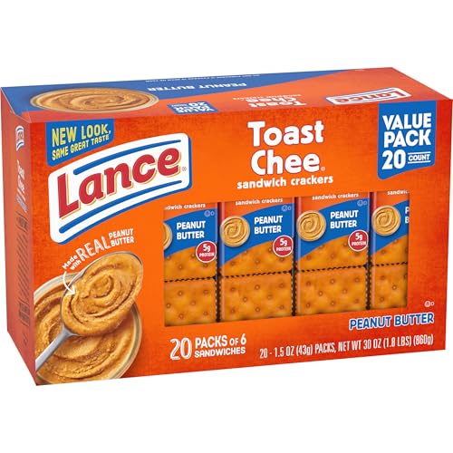 Lance pantry-ready snacks ideal for school lunches.