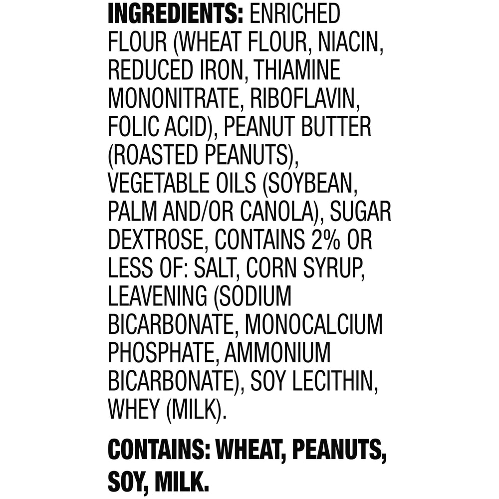 Detail of real peanut butter filling inside Lance crackers for a rich bite.