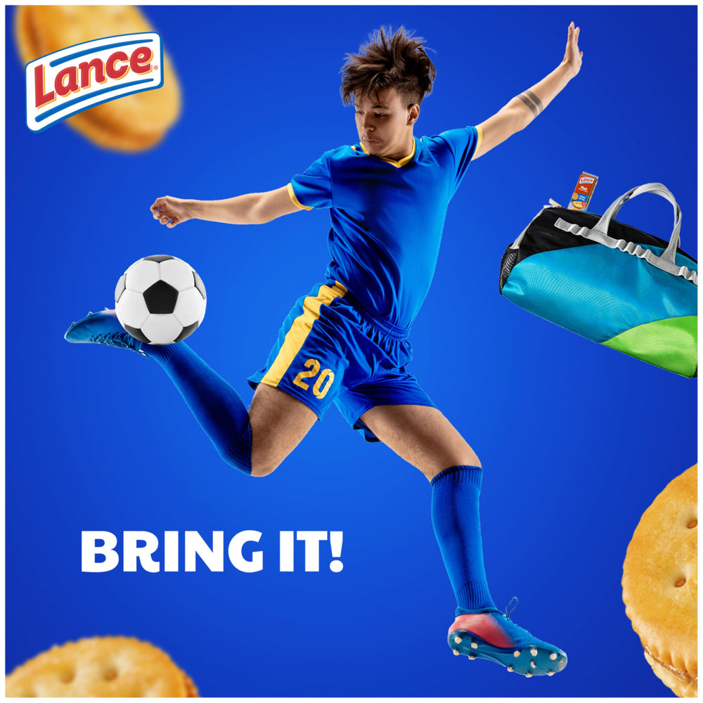 Lance packaging shows protein per serving for informed snacking.