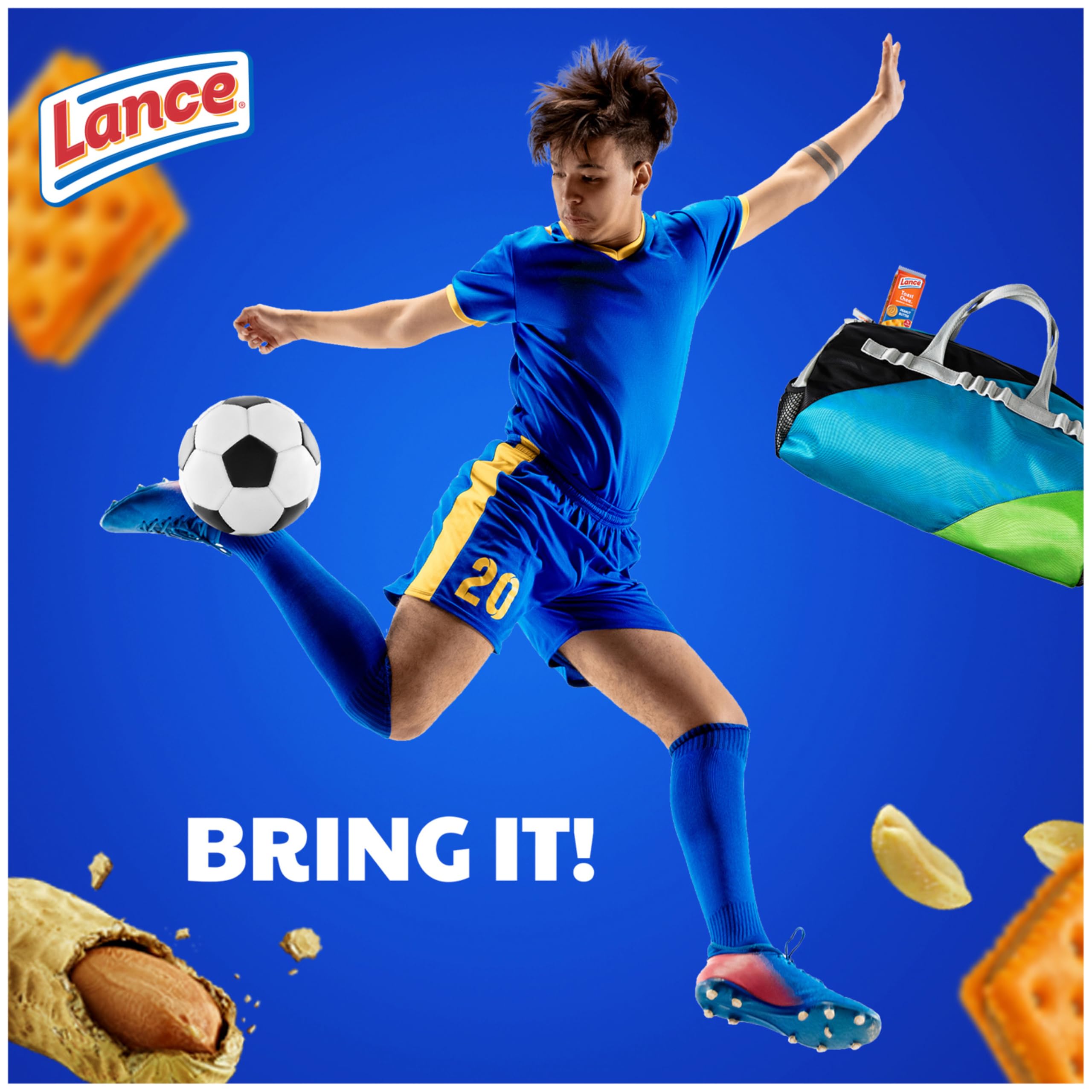 Lance ToastChee on-the-go snack pack, easy to carry.