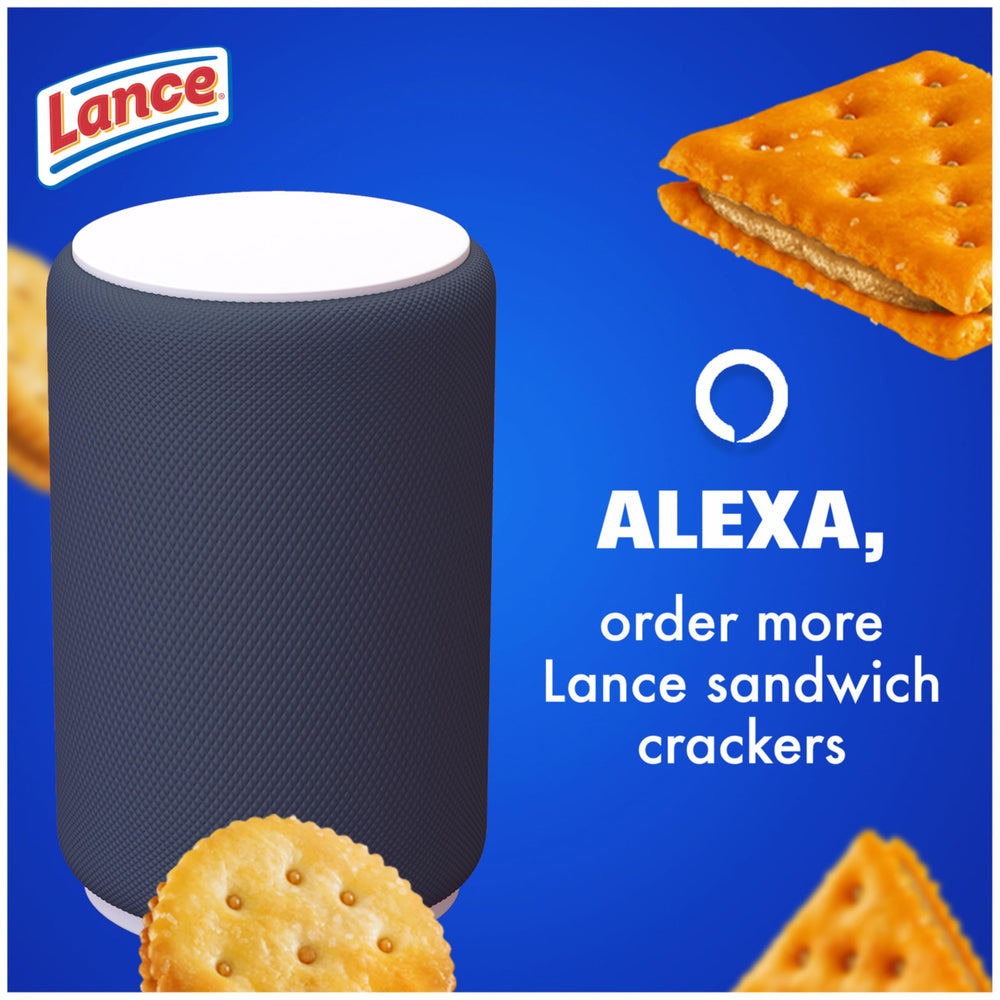 Lance wrapped snack pack on shelf ready for family snacking.