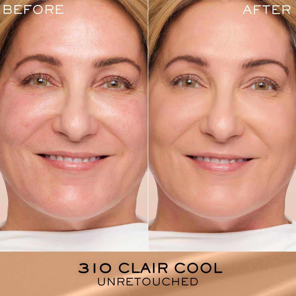 Lancôme Renergie Lift Makeup SPF27 swatch with UV protection.