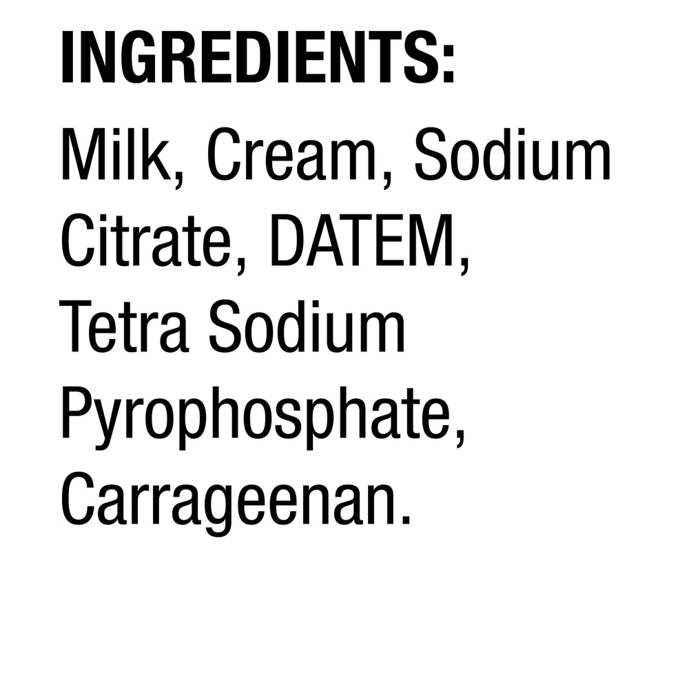 Land O Lakes Mini Moos real milk and cream ingredients in a small cup format
