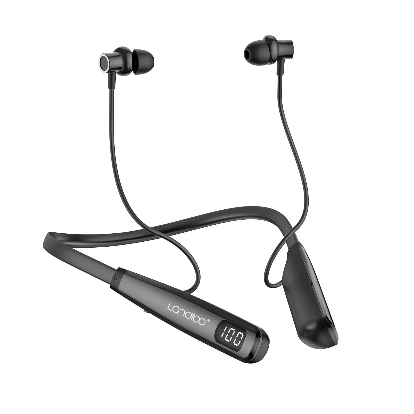 LANDIBO Y10 ergonomic in-ear fit supports secure comfort during workouts