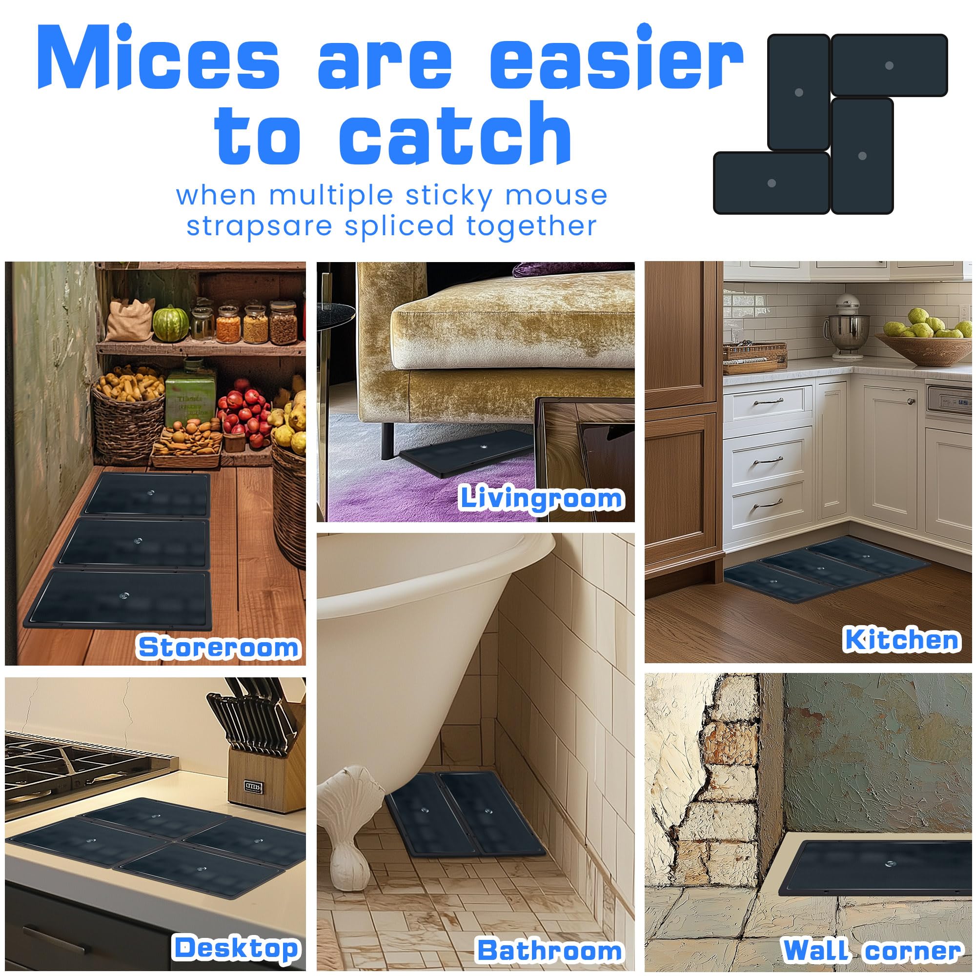 Landisun glue trap resists cold weather for year-round use.