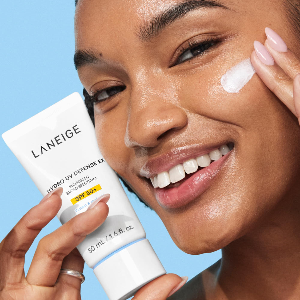 LANEIGE Hydro UV Defense Sunscreen protecting skin from UVA and UVB rays