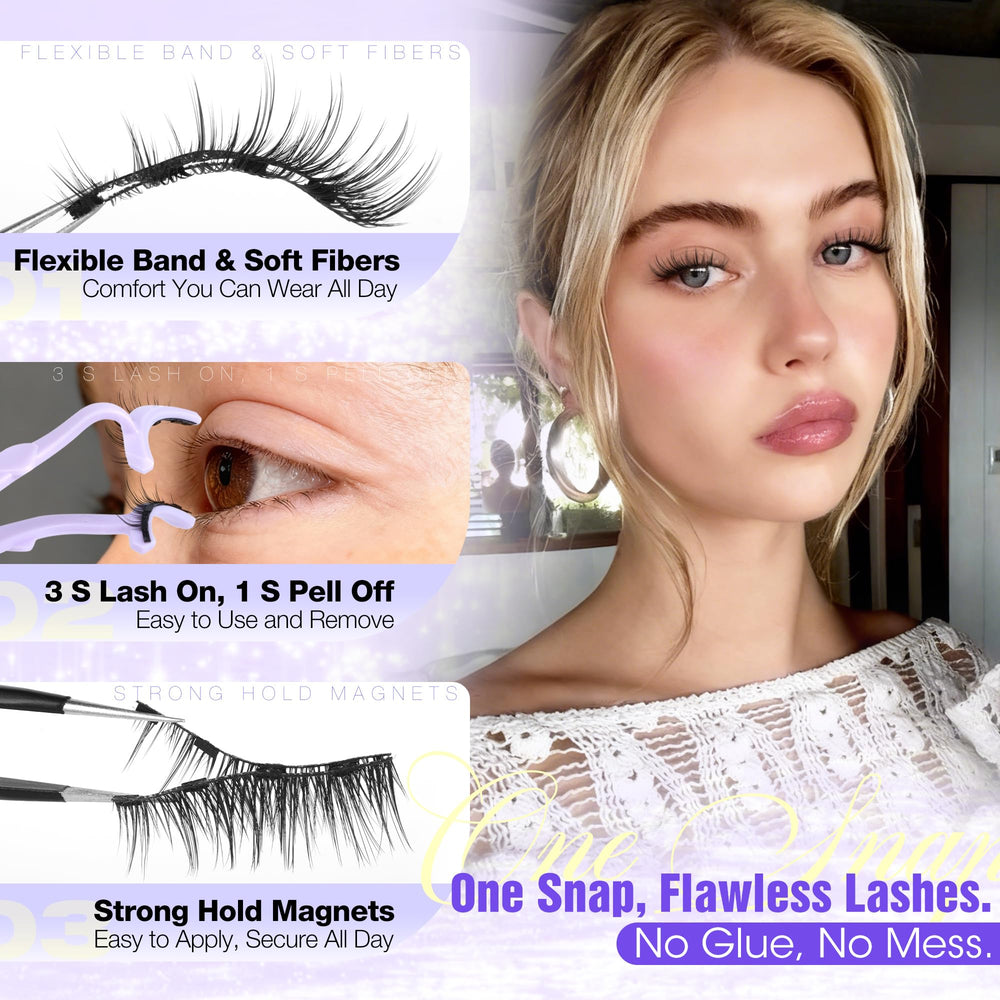 Lanflower applicator aids precise alignment for quick wear.