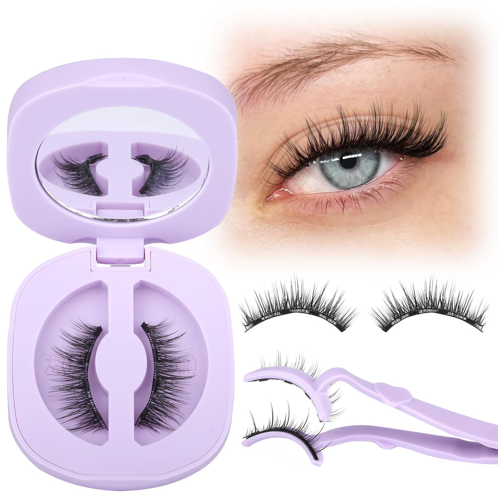 Lanflower daily-wear magnetic lashes suitable for video calls and events.