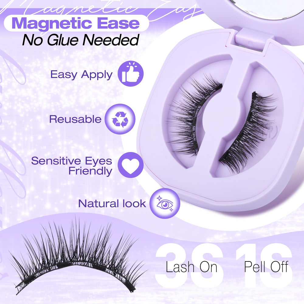 Lanflower reusable magnetic lashes designed for multiple uses with proper care.