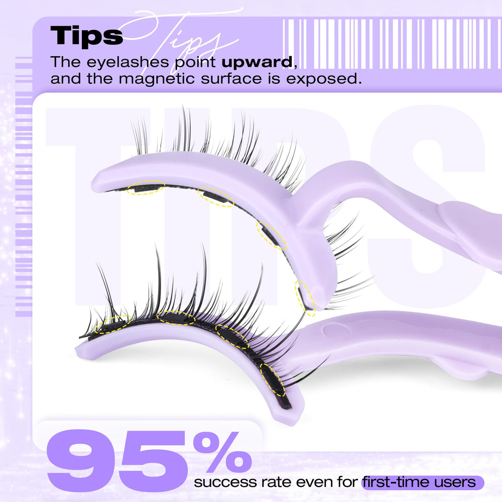 Lanflower strong magnets allow secure wear with easy, gentle removal.