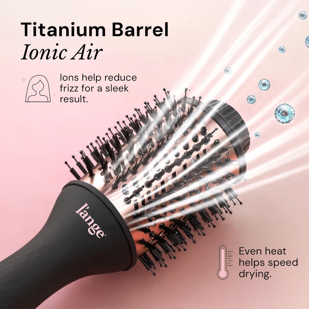 Le Volume supports all hair types with adjustable heat settings.