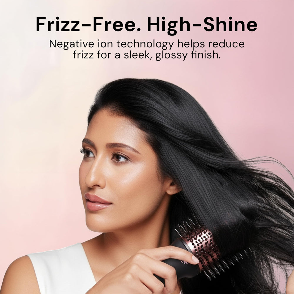 Frizz-control technology on Le Volume promotes sleek, manageable hair.