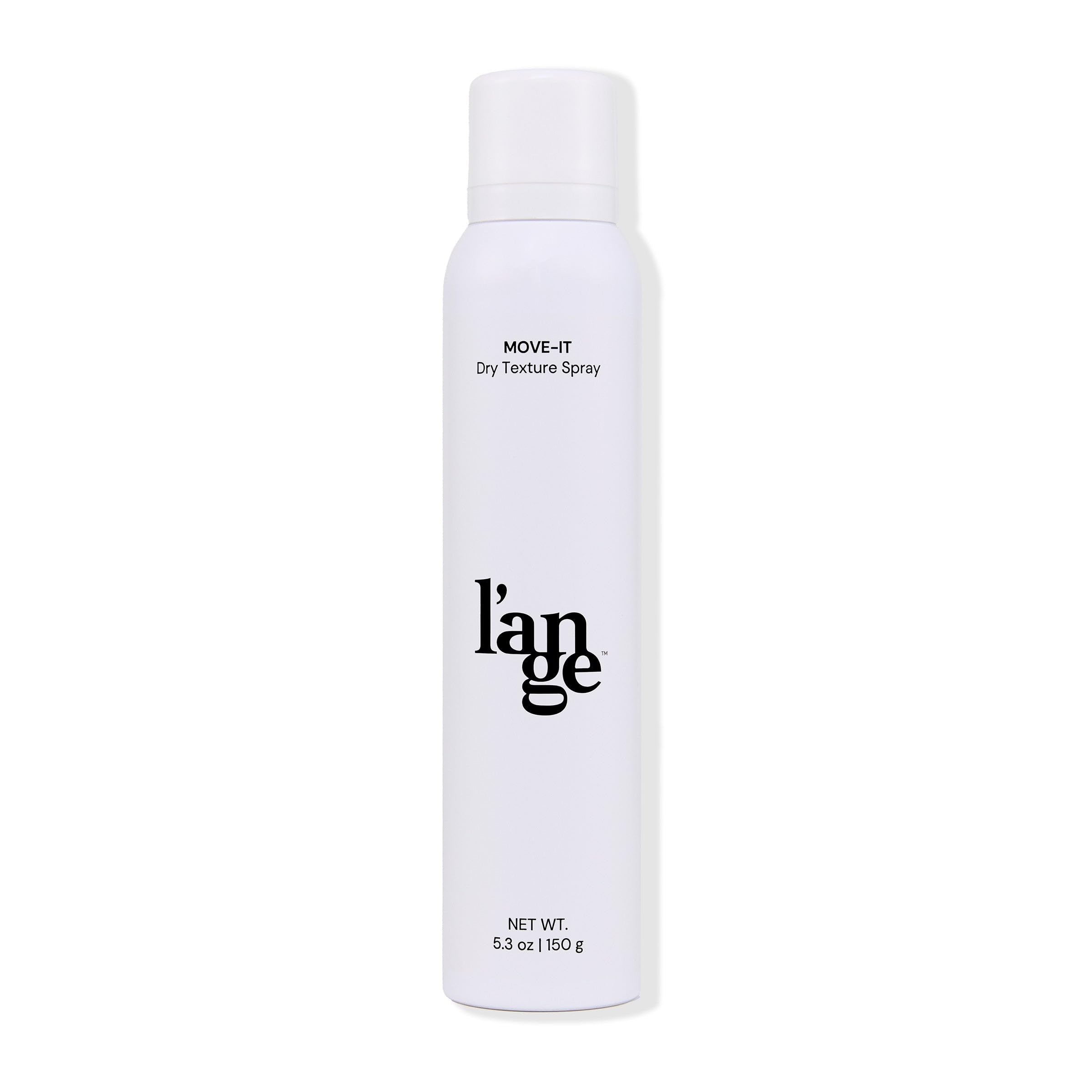lange-hair Move-It dry texture spray bottle front view for quick refresh