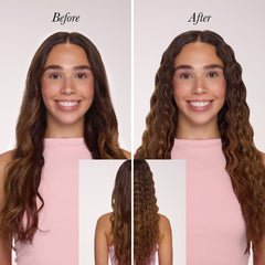 LANGE HAIR Sea Salt Texturizing Spray creates relaxed, sun-kissed waves.